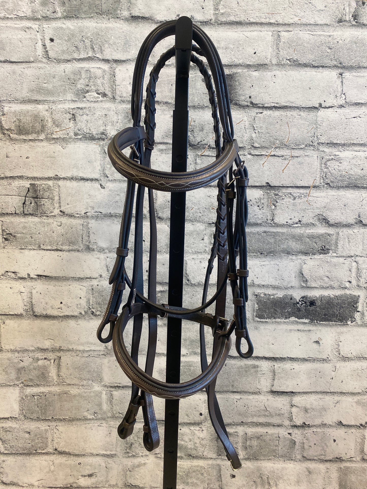 Fancy Stitch Padded Bridle w/ Reins