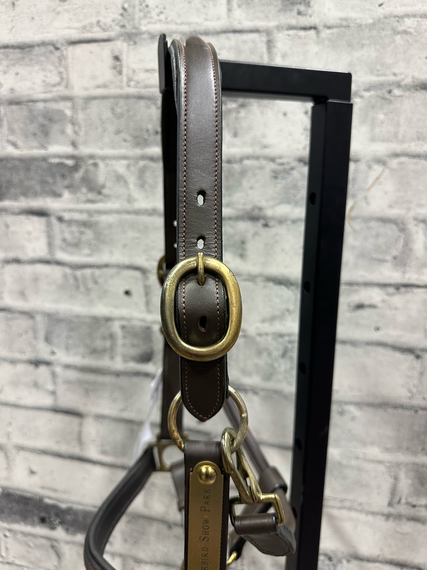 Loveson Leather Halter Brown Pony