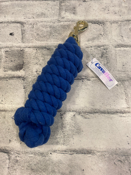 Cotton Lead Rope Blue NEW