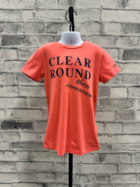 Kingsland 'Clear Round' T-Shirt Salmon Childrens M