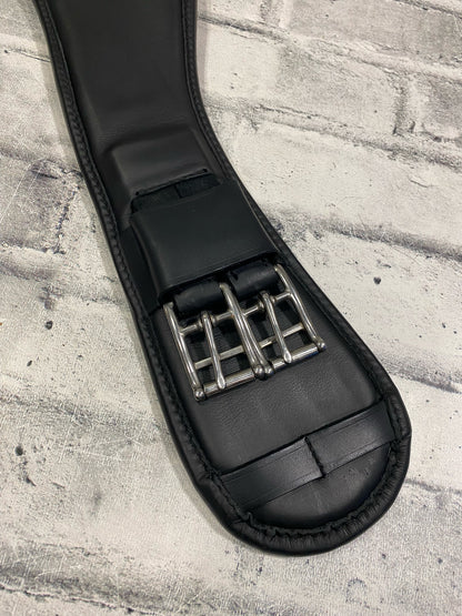 28" NSC Anatomic Leather Dressage Girth