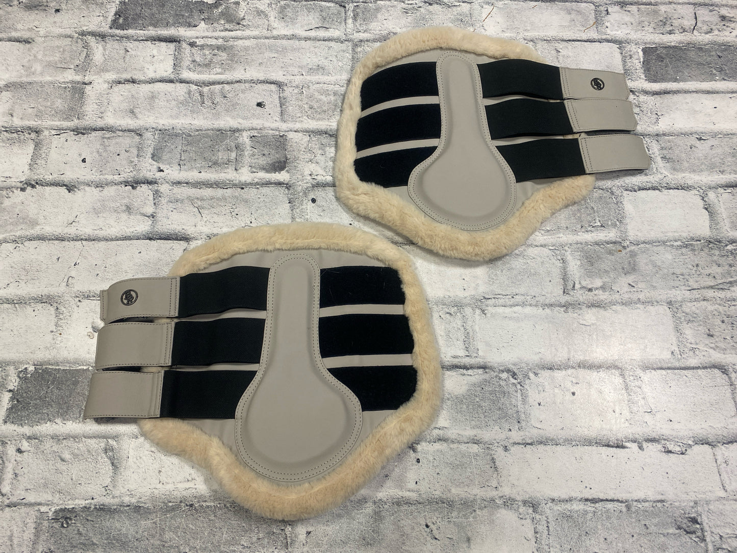 BR Brushing Boots Grey/Black L