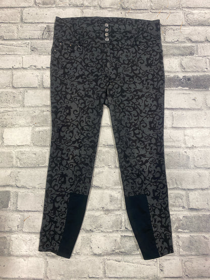 Horze FS Breeches Grey & Black 34