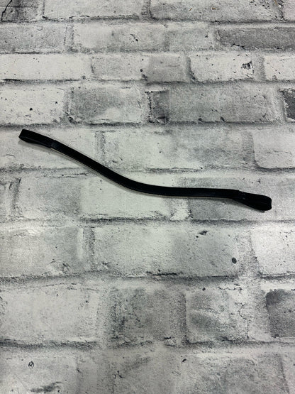 15" Equiture Emerald/Black Iridescent Browband