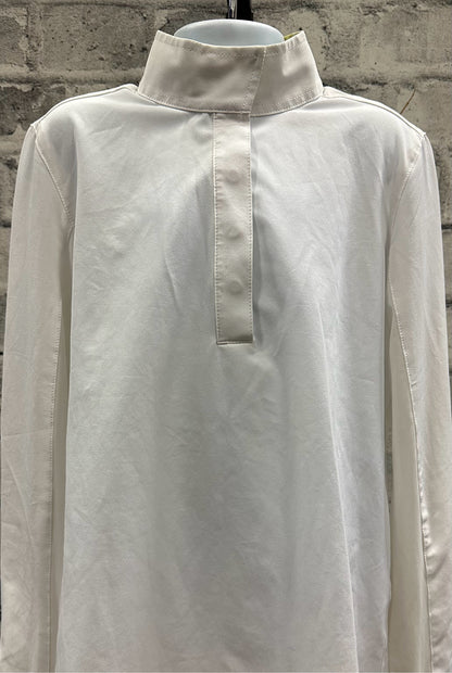 RJ Classics LS Show Shirt White Childrens M
