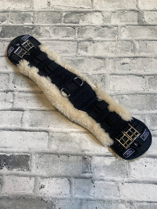 24" NSCr Sheepskin Dressage Girth
