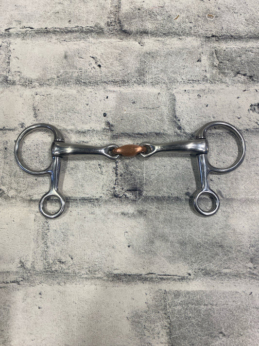 6" Hanging Cheek Bit w/ Copper Lozenge