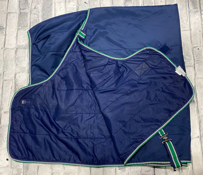 78" 150g Bucas Stable Blanket Blue/Green