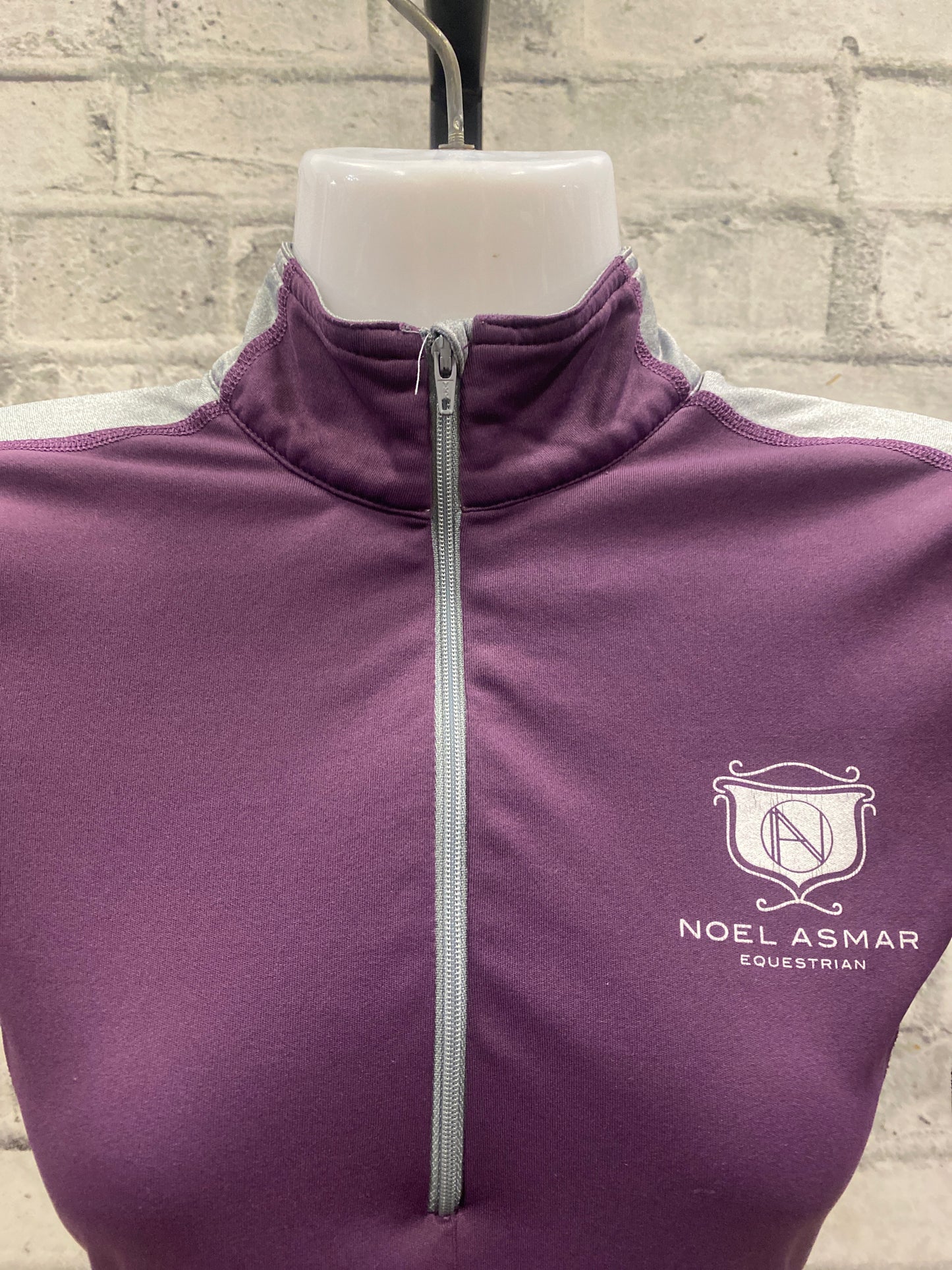 Asmar LS Sun Shirt Purple/Grey XXS