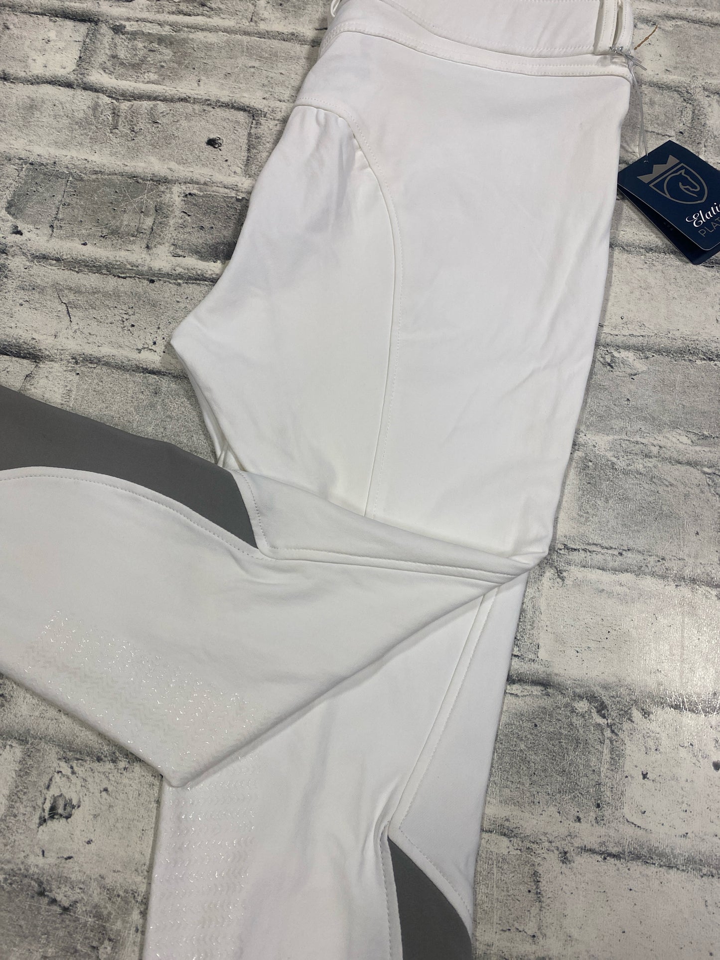 Elation Platinum FS Breeches White 36 NEW