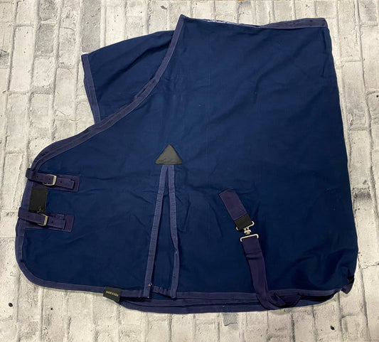 78" Shedrow Cotton Sheet Navy