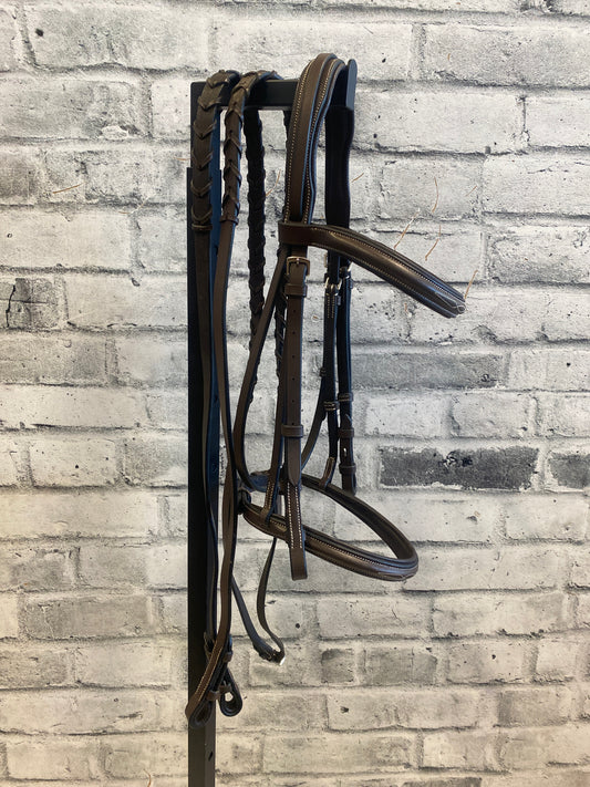 Fancy Stitch Padded Bridle w/ Reins