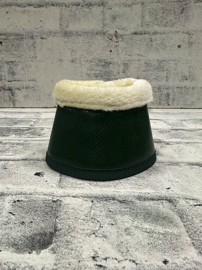 Equestrian Stockholm Green Croc Bell Boots Cob NEW