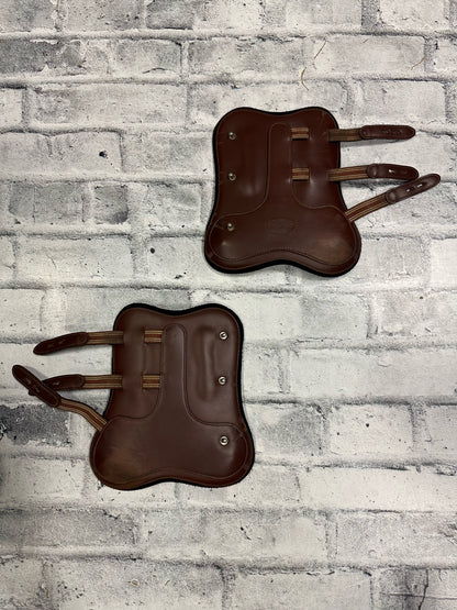 Prestige Open Front Boots Brown M