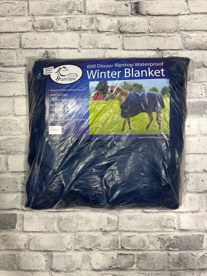 81" Schulz Winter Turnout Navy 250g NEW
