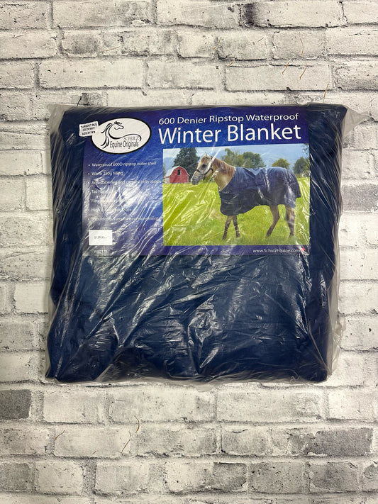 81" Schulz Winter Turnout Navy 250g NEW