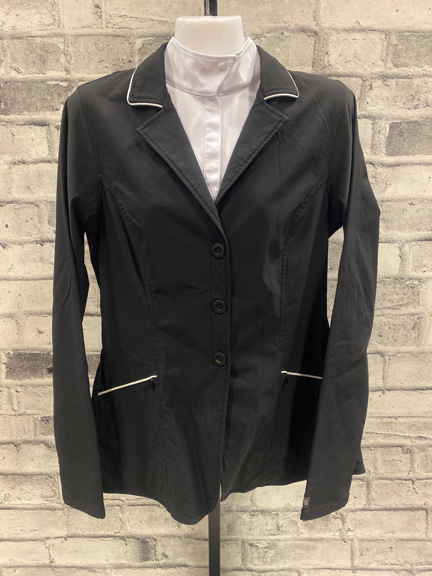 Kerrits Show Jacket w/White Piping M