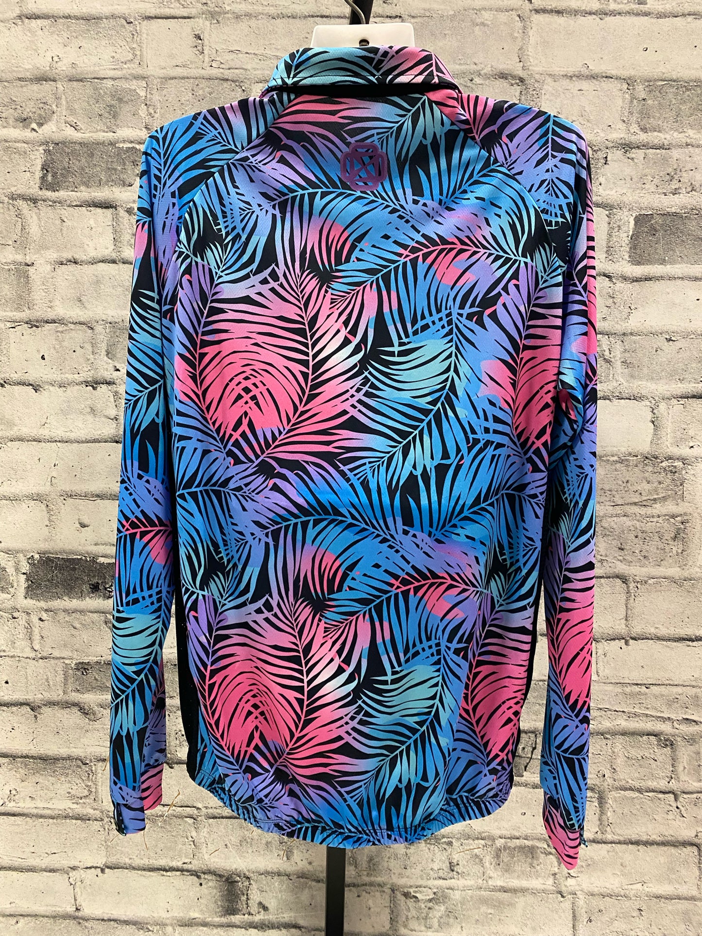 M Sport 6 Air Conditioned Sports Wear Shirt 2XL Neon Palms NEW