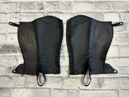 D'yon Leather Half Chaps - C 13" H 16"