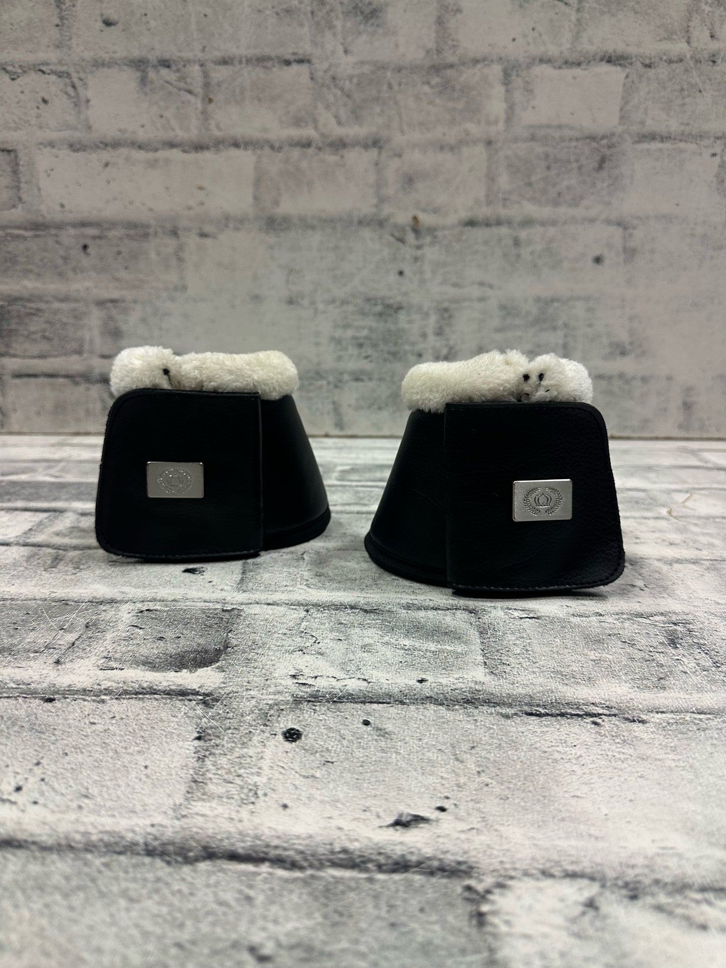 PS of Sweden Fuzzy Bell Boots Black Cob
