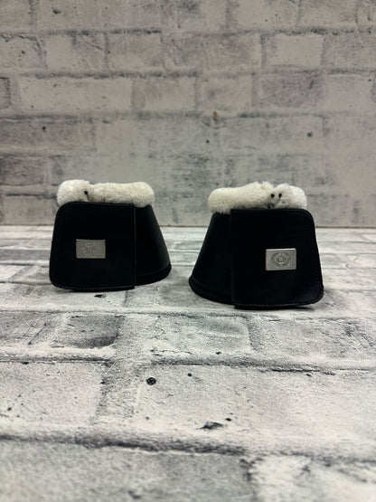 PS of Sweden Fuzzy Bell Boots Black Cob