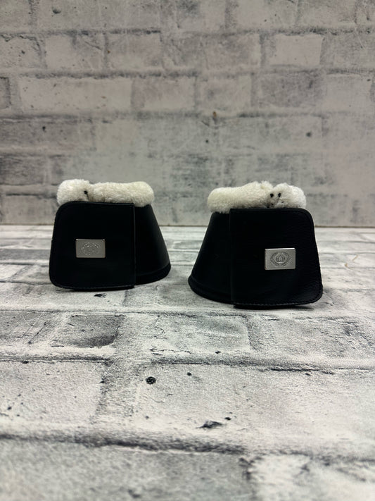 PS of Sweden Fuzzy Bell Boots Black Cob