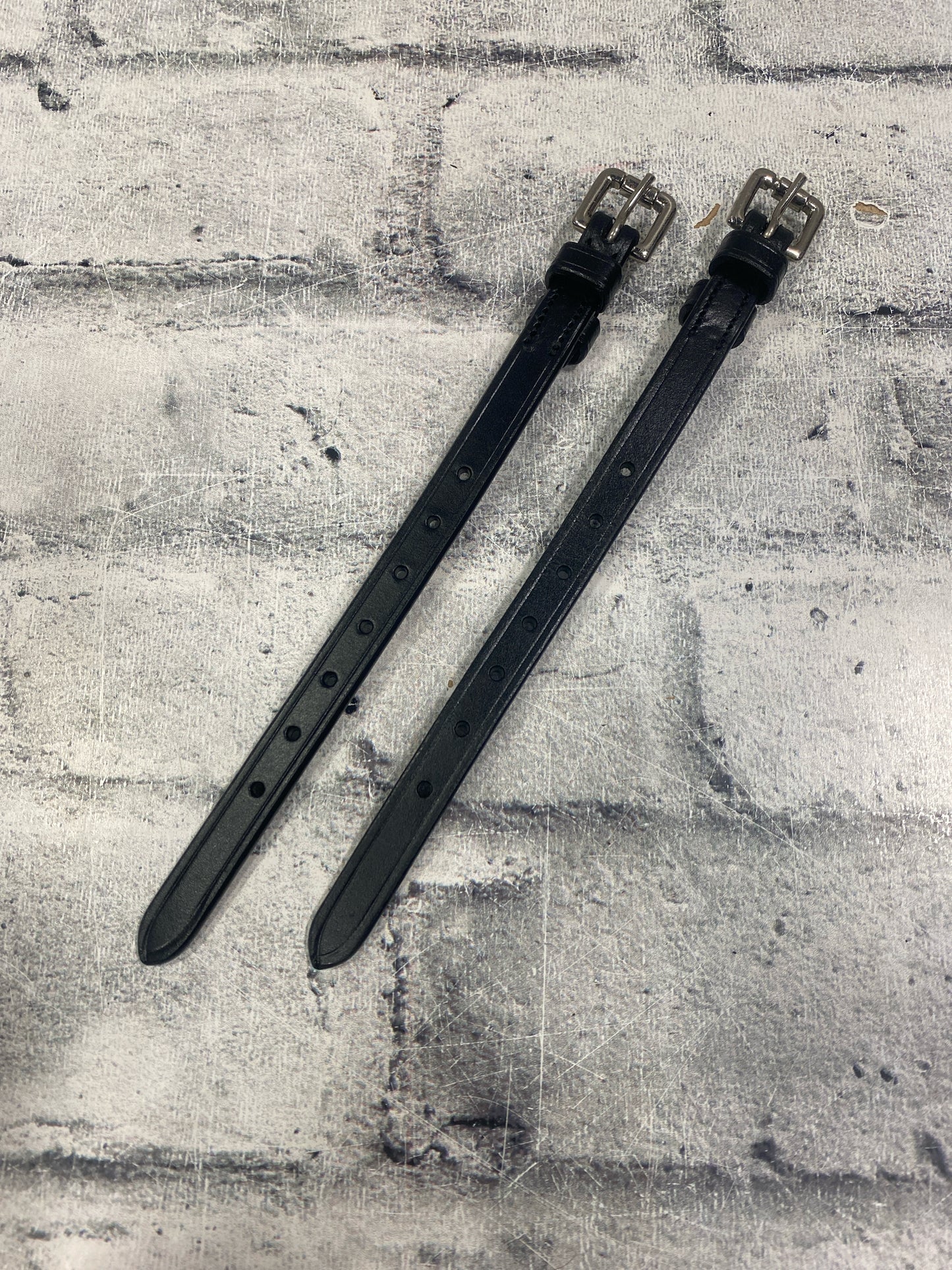 Rambo Micklem Bit Straps Black H