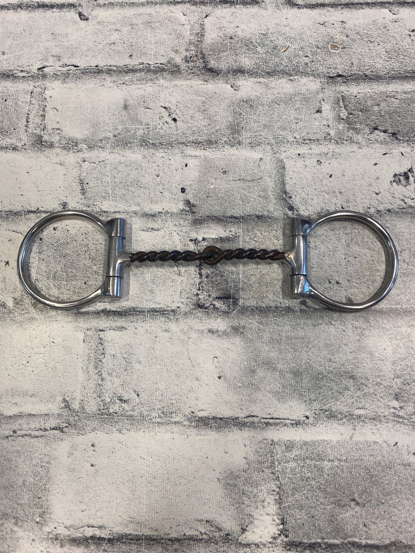 5" Sweet Iron Wire Twist Fixed Snaffle Bit
