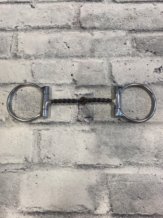 5" Sweet Iron Wire Twist Fixed Snaffle Bit