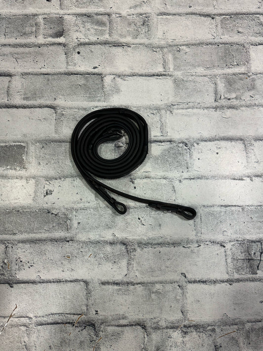 Kris Rubber Reins Brown