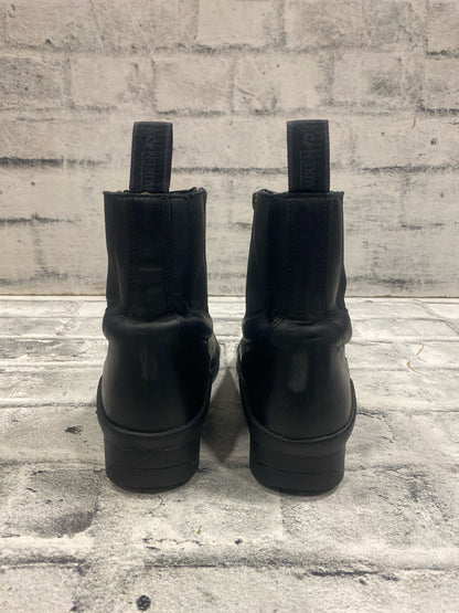 Auken Zip Up Paddock Boots Black 7