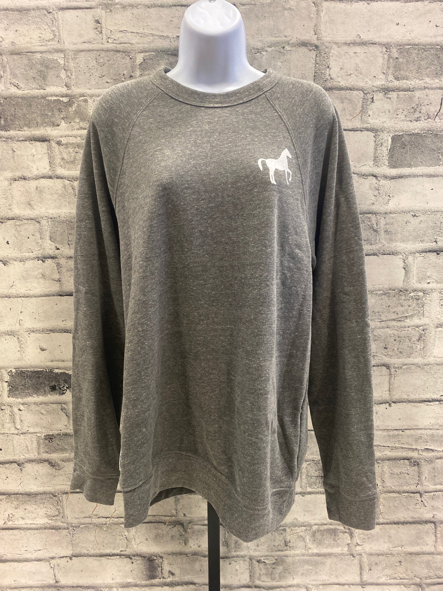 Scope Equestrian Crewneck Grey L