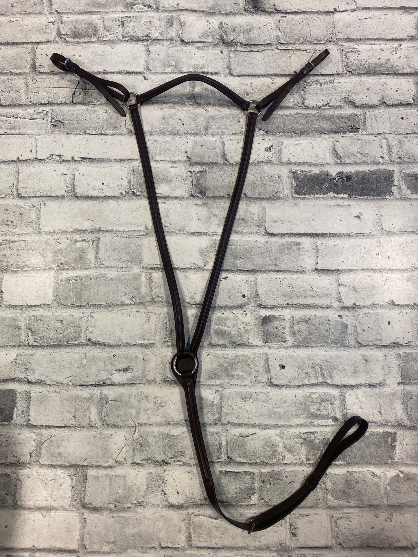 Fancy Stitch Leather Breastplate Cob