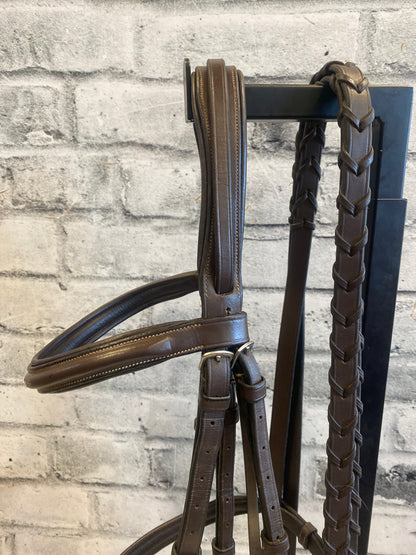 Pinnacle Fancy Stitch Hunter Bridle w/ Reins