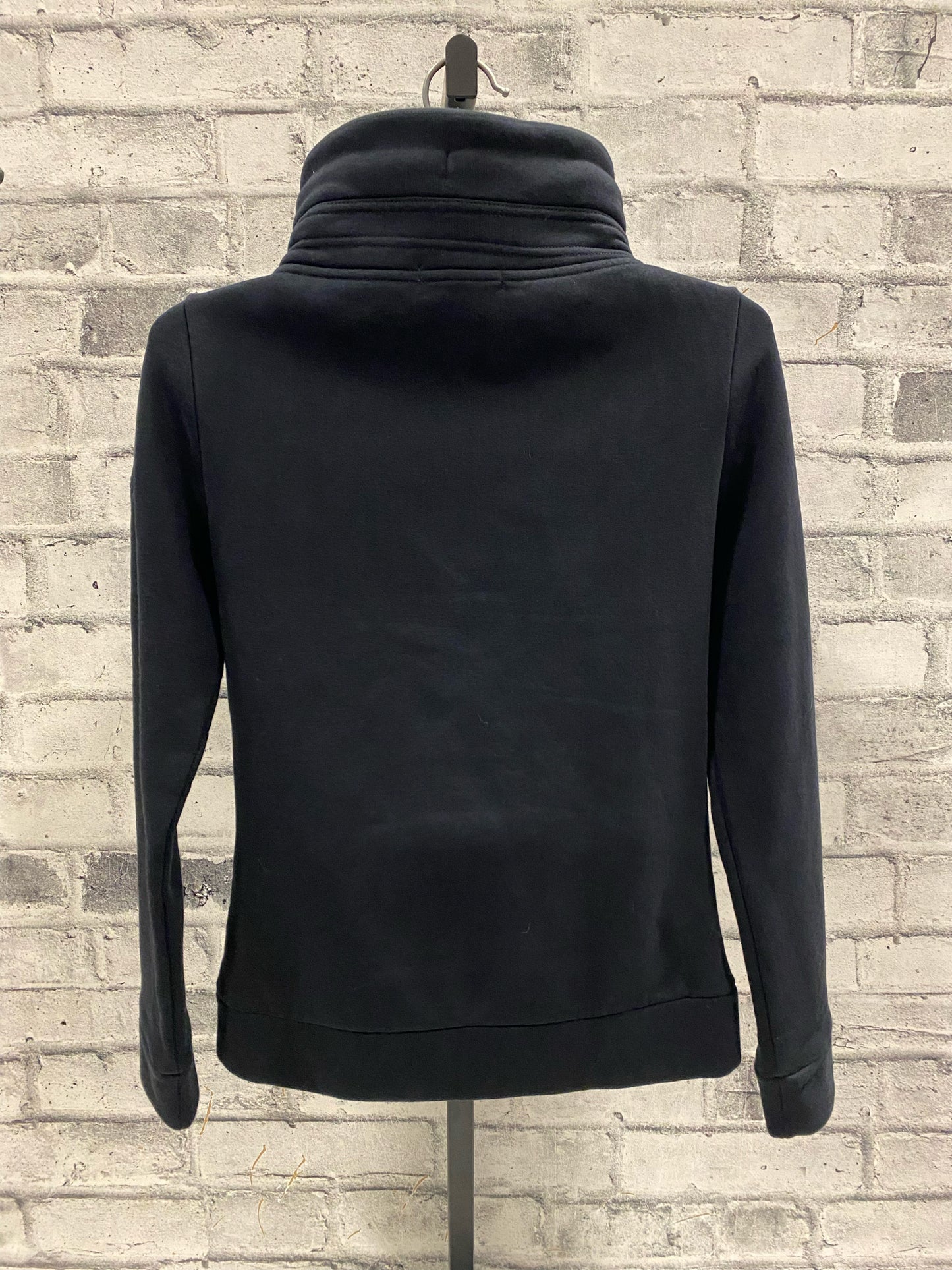 Penelope Zip Up Sweater Black XS