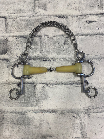 5.5" Happy Mouth Pelham w/Chain