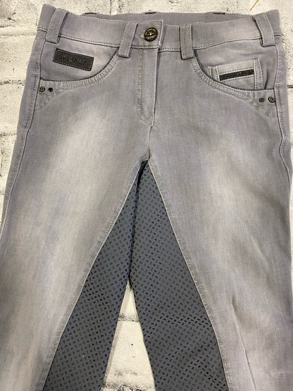 Pikeur Darjeen Jeans Grip Breeches Grey 22