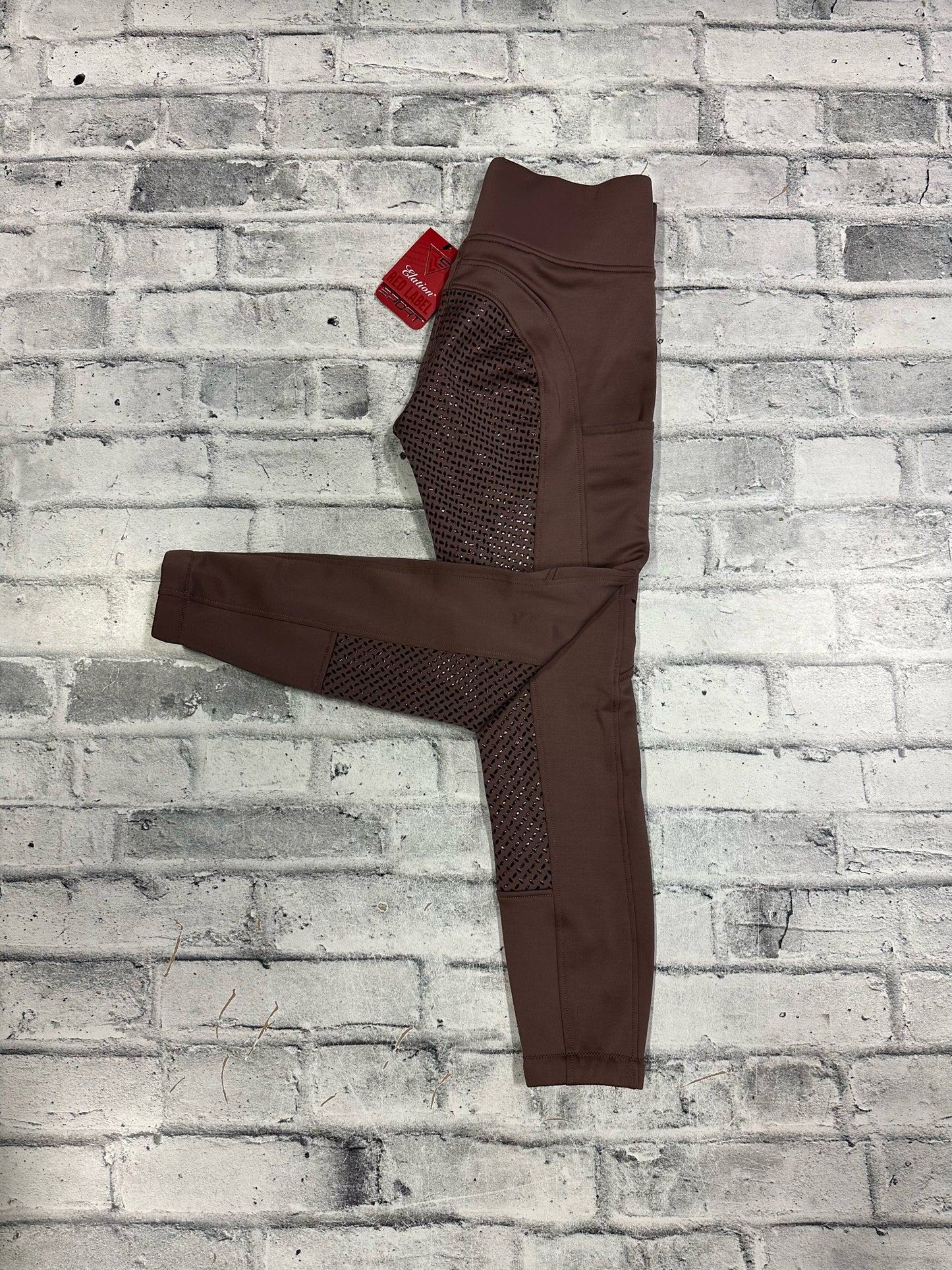 Elation Red Label FS Pull On Breeches Brown M NEW