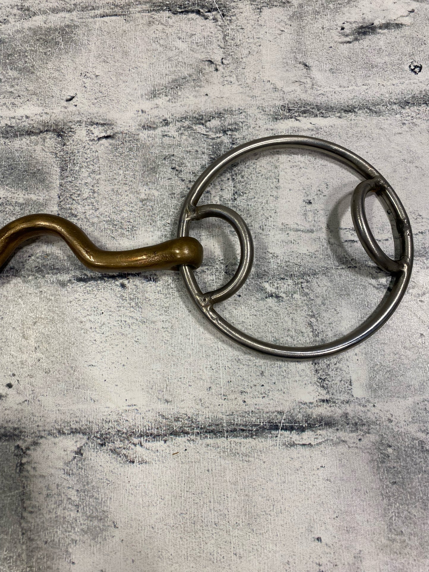 5" Herm Sprenger Ported Mullen Mouth Beval Ring