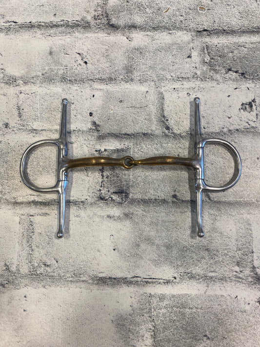 5.5" Myler Curved Full Cheek Snaffle Bit
