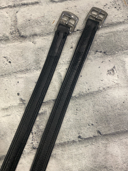 60" Val Du Bois Stirrup Leather Black