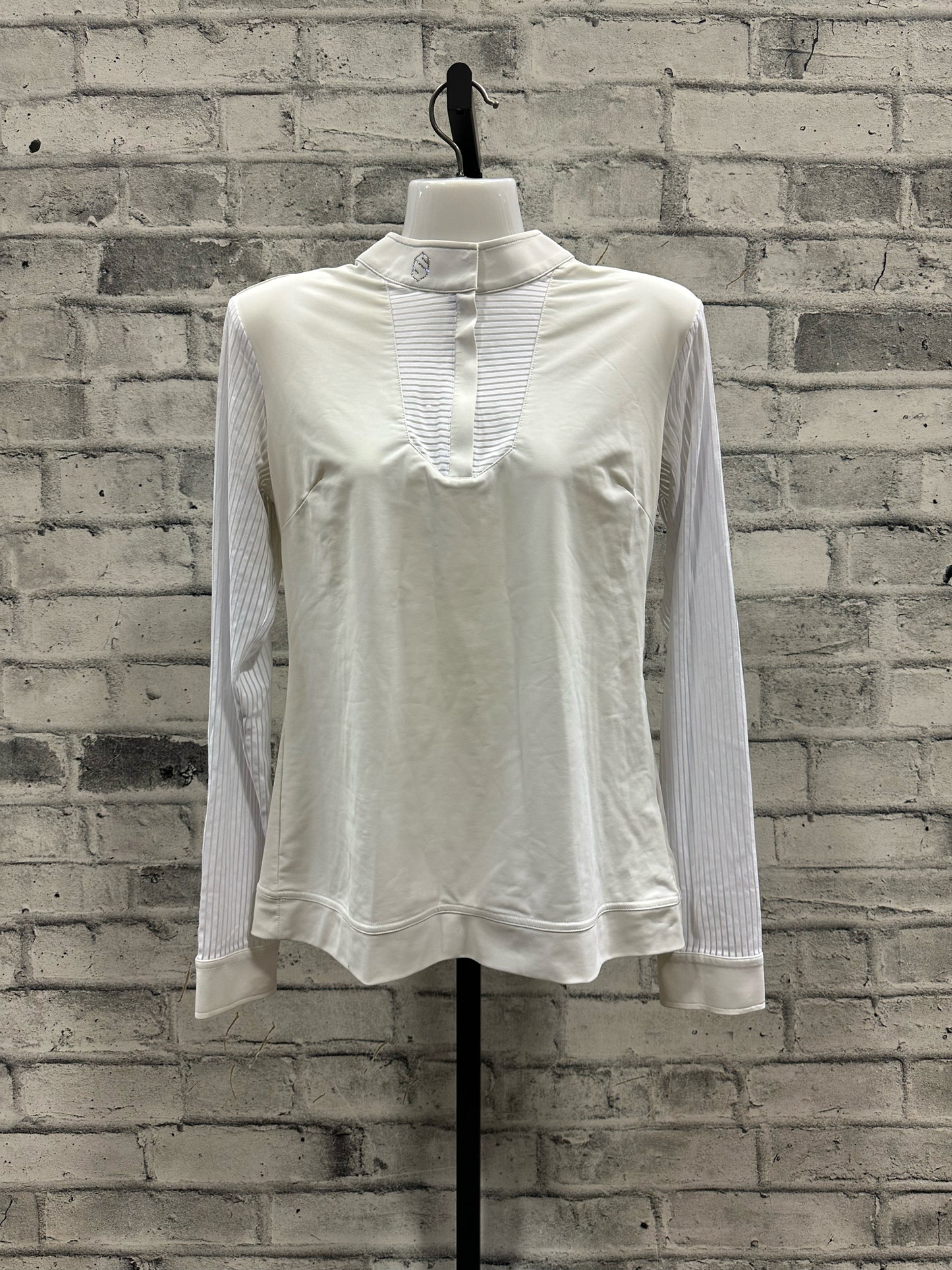 Samsheild LS Show Shirt White XL
