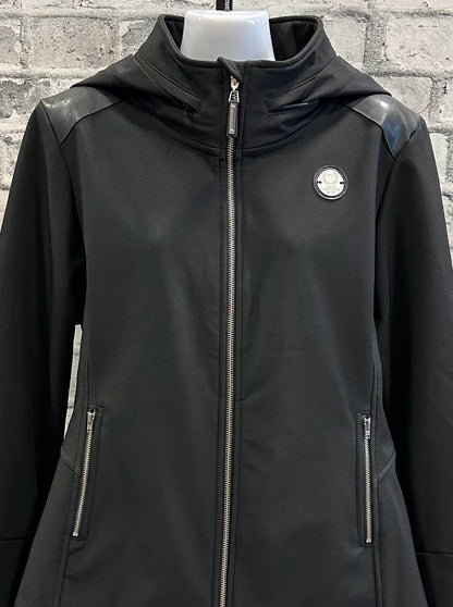 Asmar Short Riding Jacket Black/Pleather L