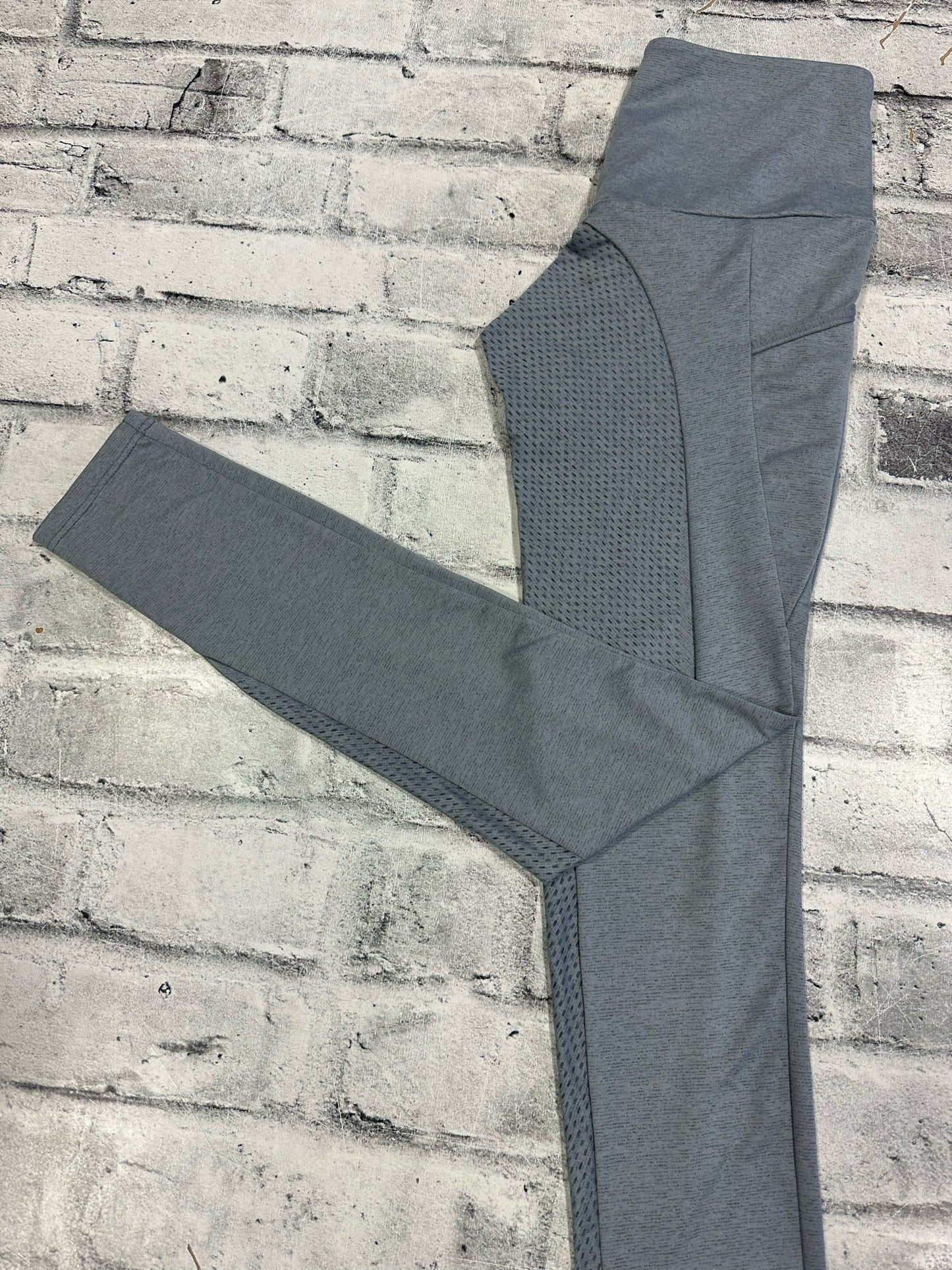 Horze FS Grip Riding Tights Heathered Grey 24