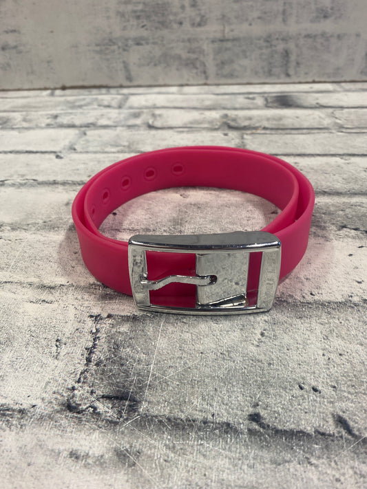 C4 Belt Hot Pink/Silver Buckle 28