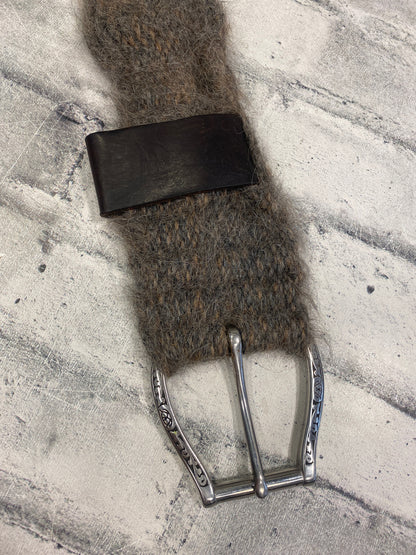30" Mohair Cinch Grey