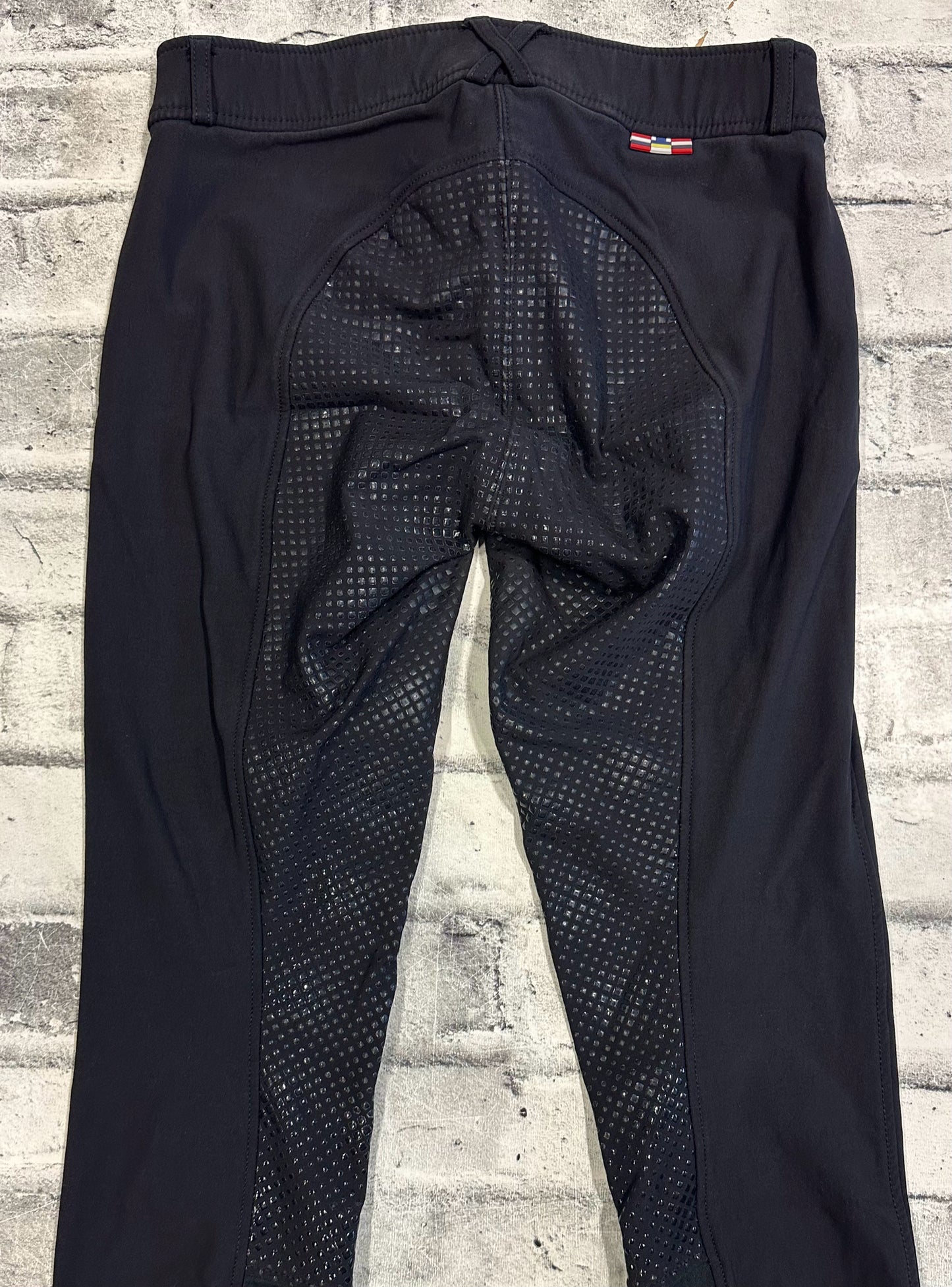Horze FS Silicone Grip Breeches Black 26