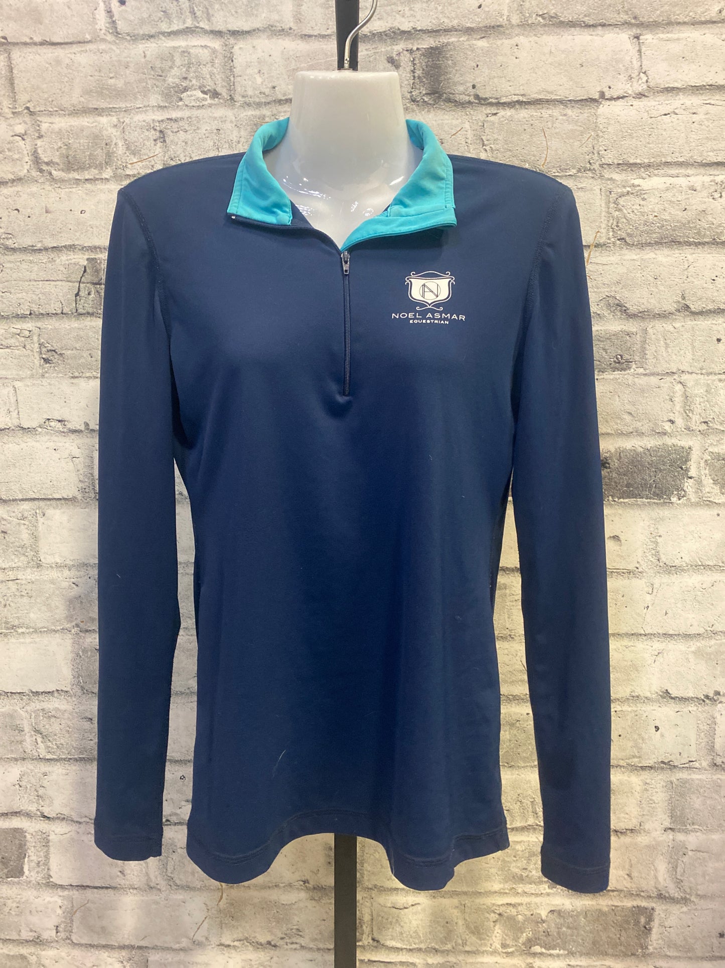 Asmar 1/4 Zip LS Shirt Navy S