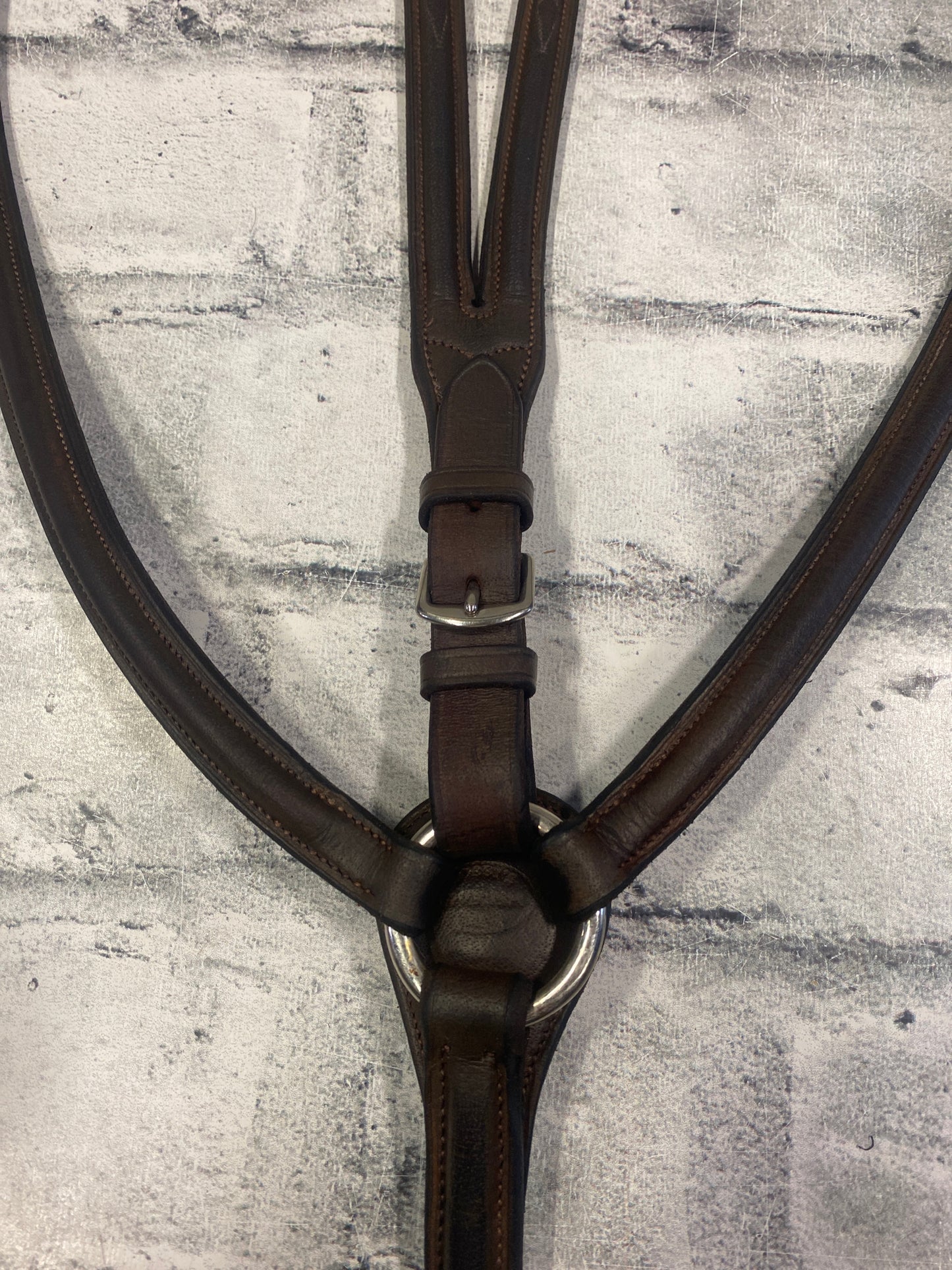 Bobby's Tack Breastplate + Running Attachment Brown F