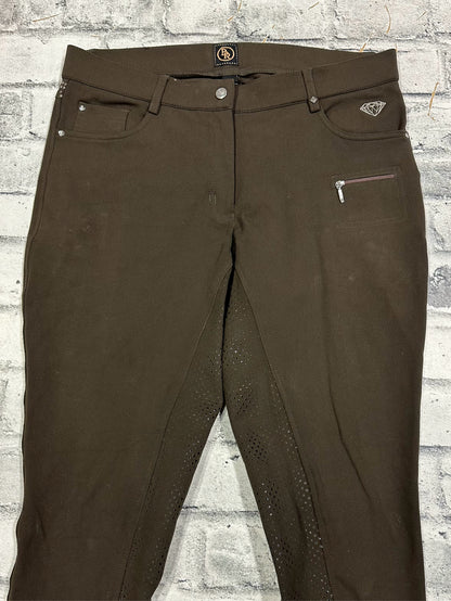 BR Full Seat Breeches Brown 32